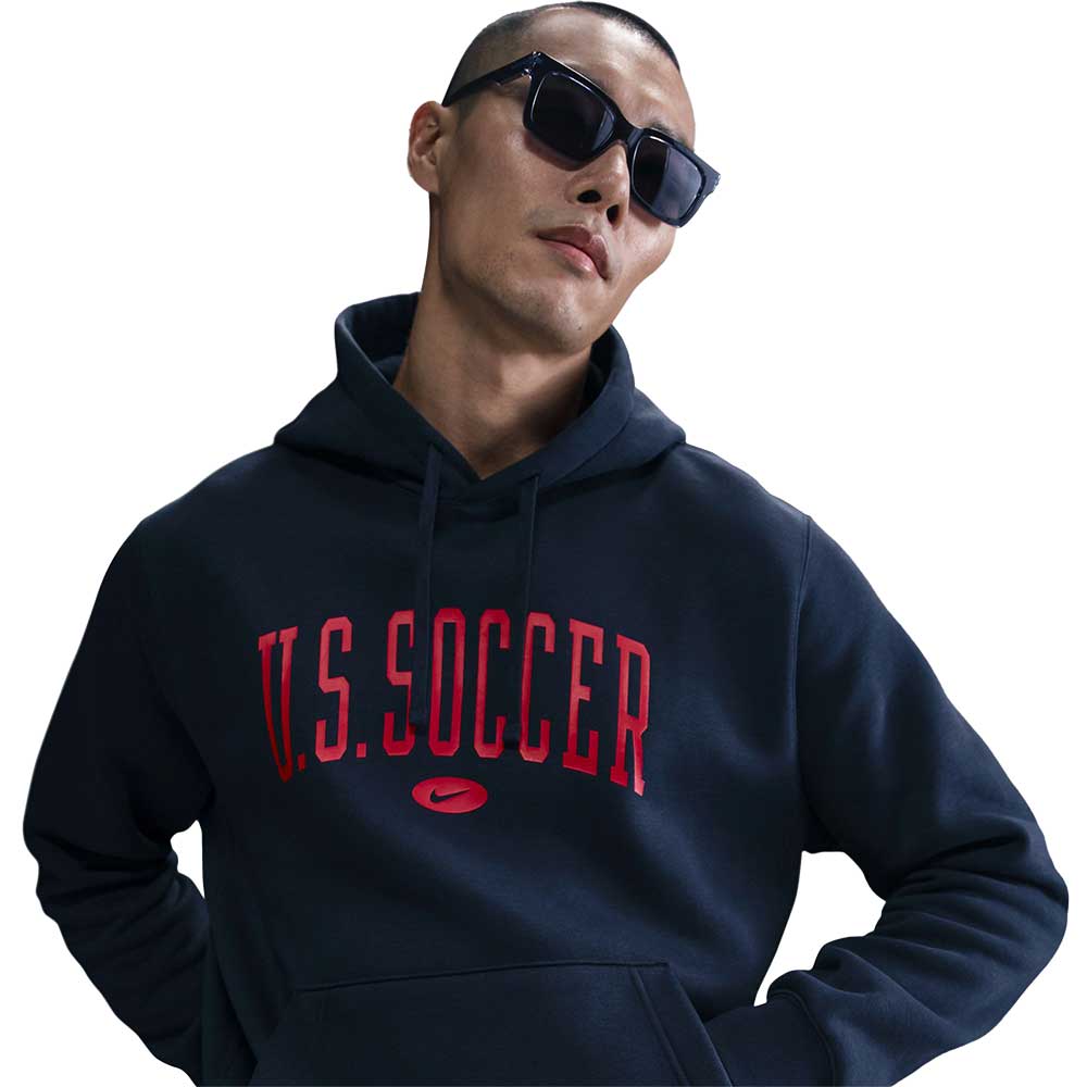 Men's USA NSW Club Hoodie PO - Obsidian - Image 3