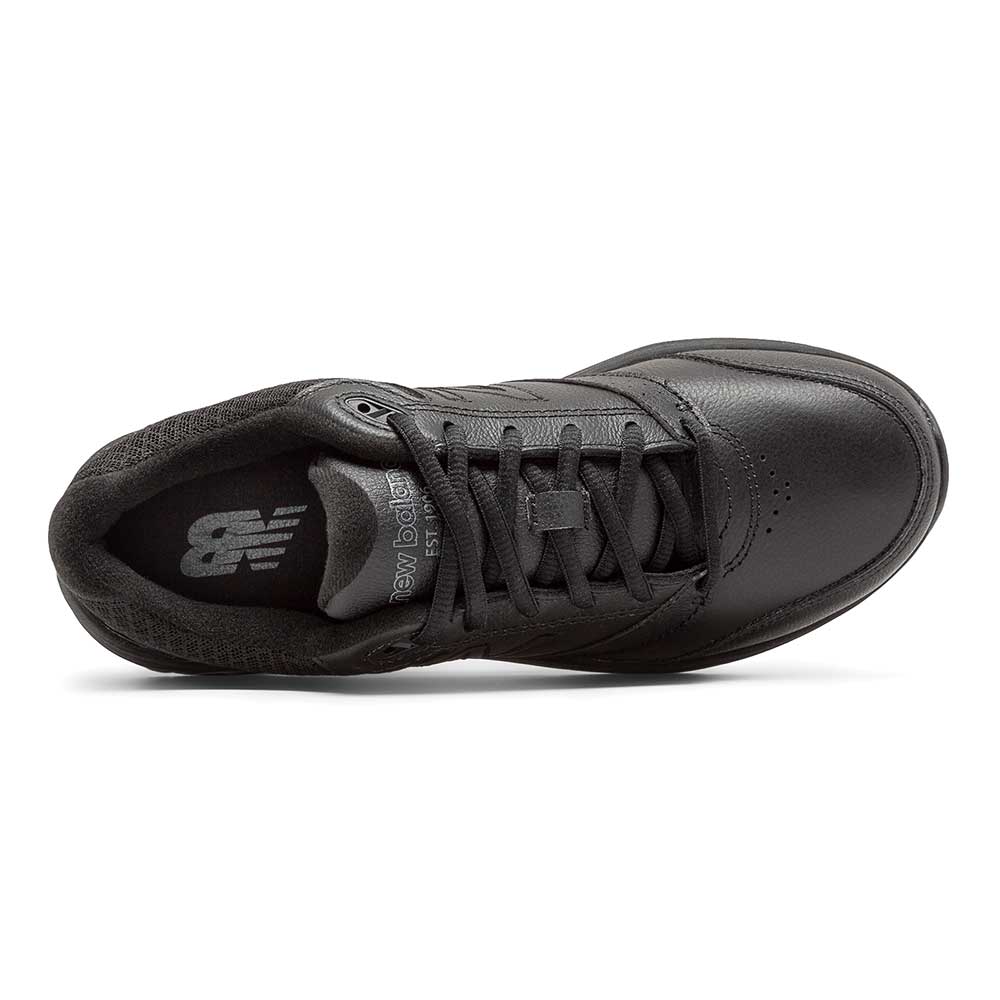 Women's Leather 928v3 Walking Shoe-Black - Extra Wide (2E) - Image 3