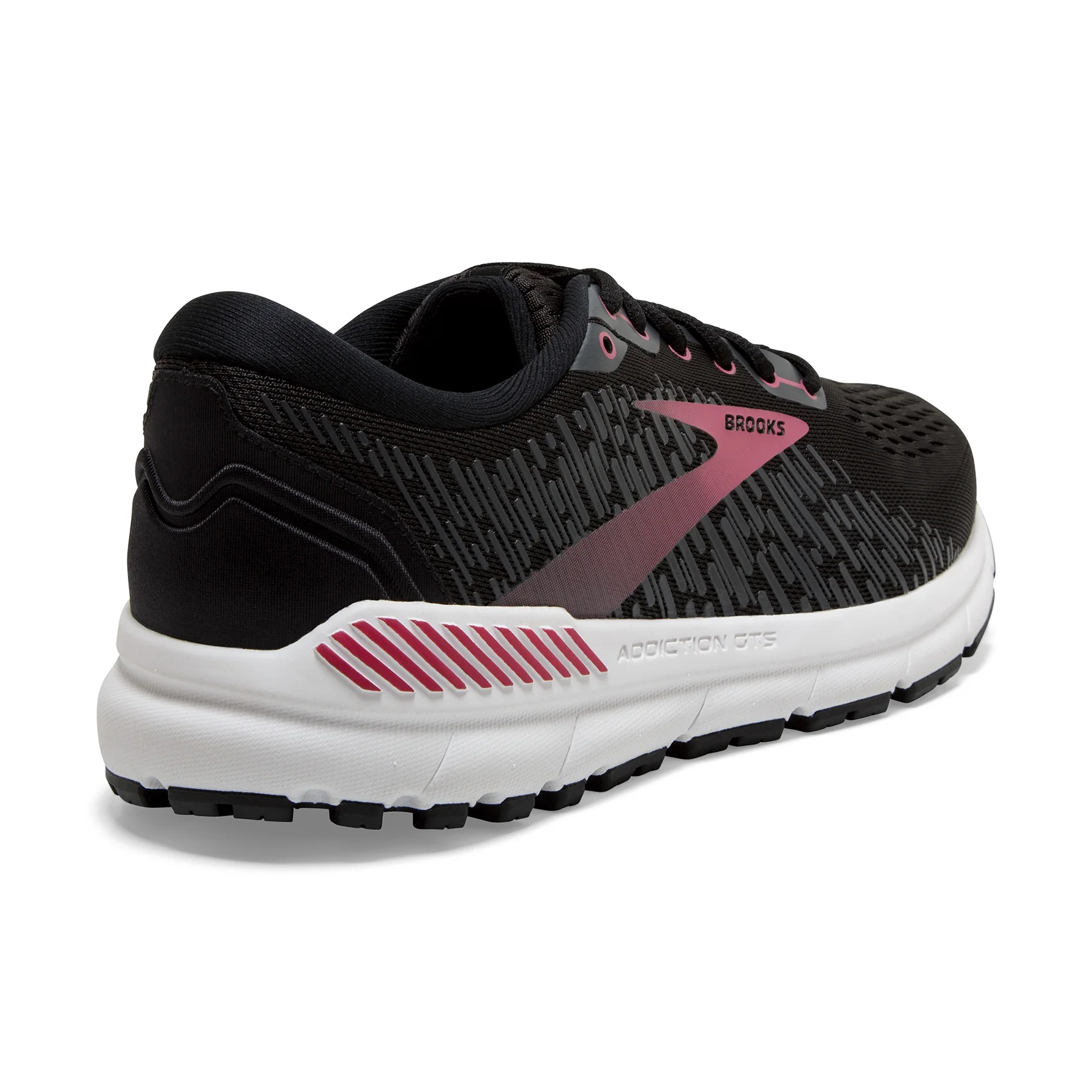 Women's Addiction GTS 15 Running Shoe - Black/Ebony/Mauvewood - Wide (D) - Image 4