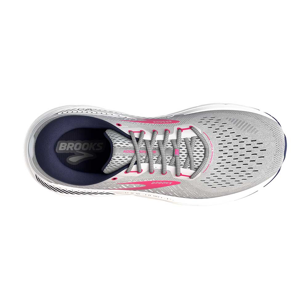 Women's Addiction GTS 15 Running Shoe  - Oyster/Peacoat/Lilac Rose - Wide (D) - Image 3