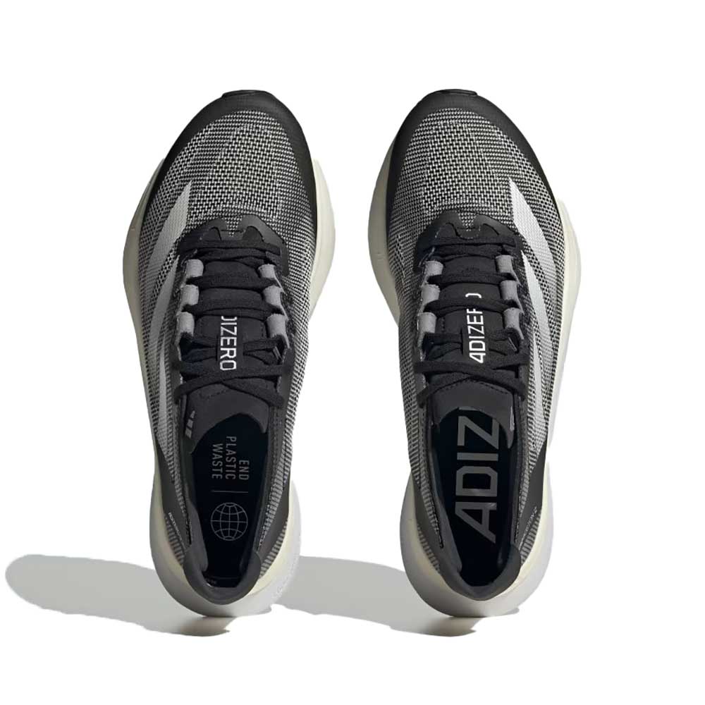 Women's Adizero Boston 12 Running Shoes - Core Black/Cloud White/Carbon - Regular (B) - Image 6