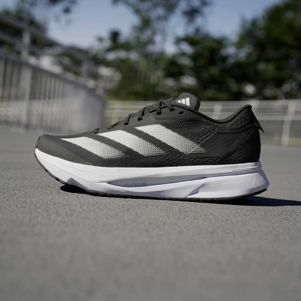 Women's Adizero SL 2 Running Shoe - Core Black/Zero Metalic/Carbon - Regular (B) - Image 6