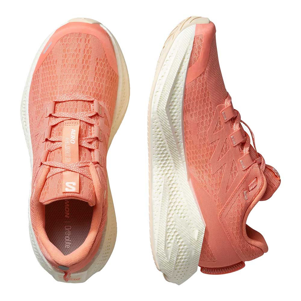 Women's Aero Glide 3 Running Shoe - Fusion Coral/Vanilla Ice/Tender Peach - Regular (B) - Image 4