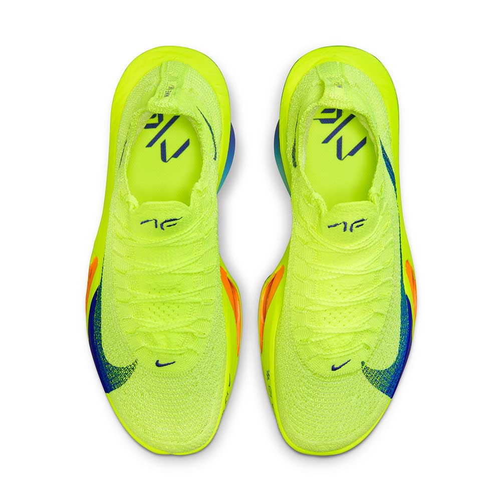 Women's Alphafly Next% 3 Running Shoe - Volt/Dusty Cactus/Orange/Concord - Regular (B) - Image 4