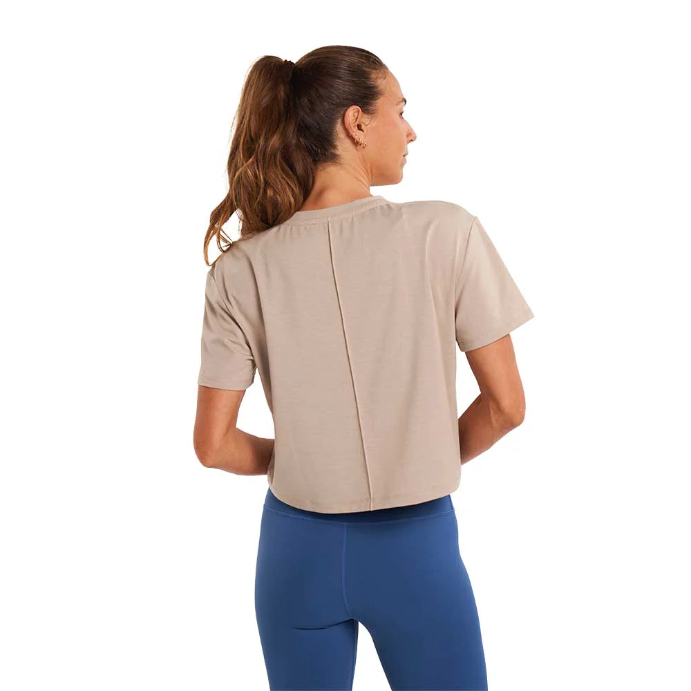 Women's ALSPRT Pintuck Tee - Sandstone - Image 3