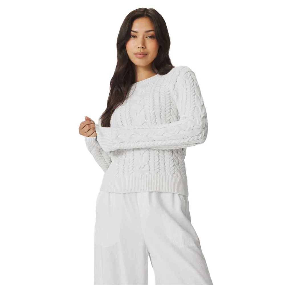 Women's Annabella Cable Sweater - White