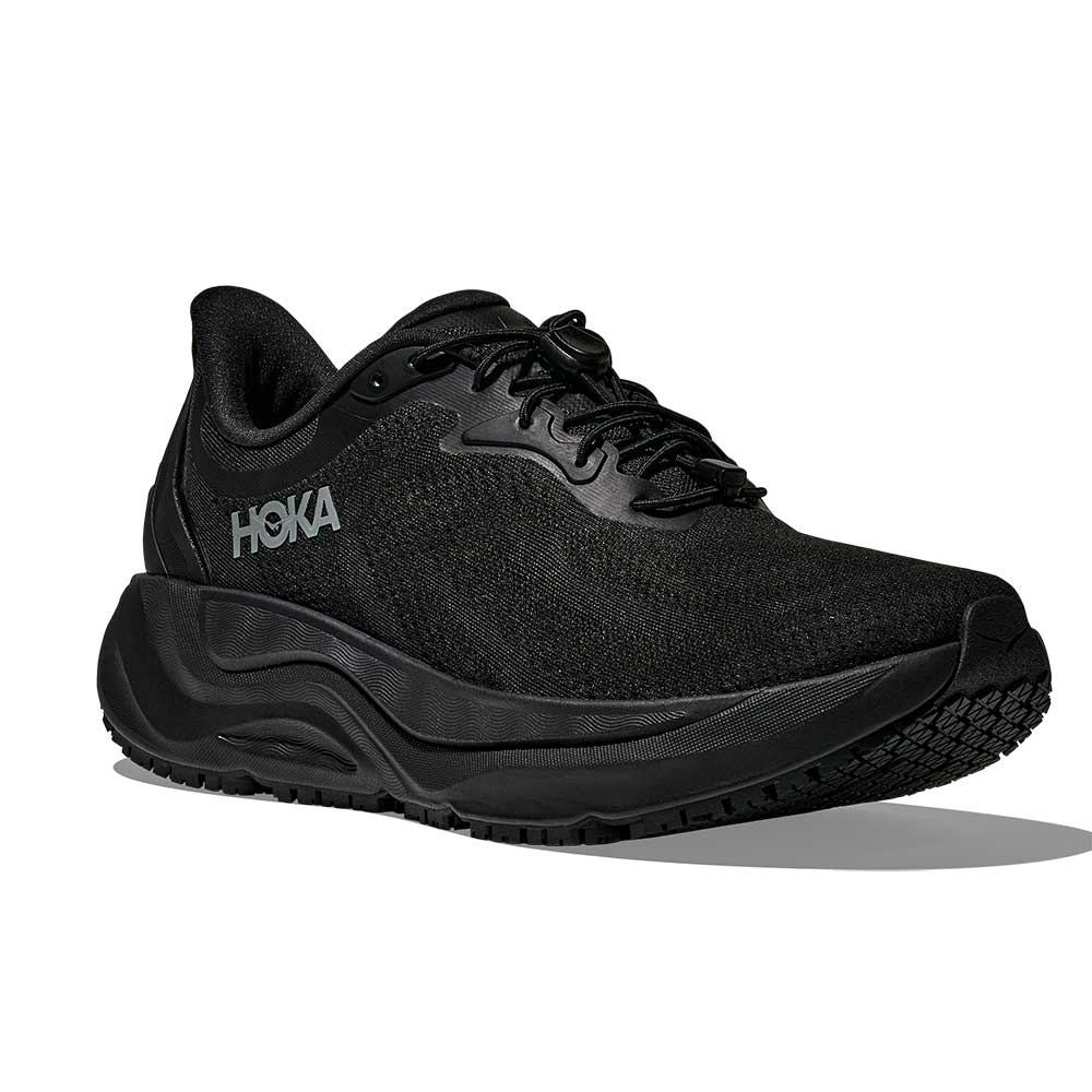 Women's Arahi SR Walking Shoe - Black/Black - Wide (D) - Image 2