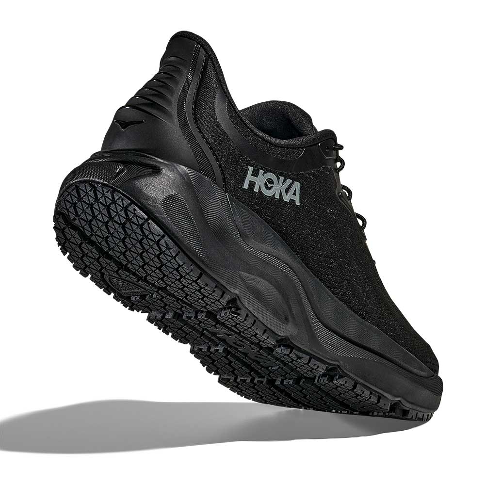 Women's Arahi SR Walking Shoe - Black/Black - Wide (D) - Image 5