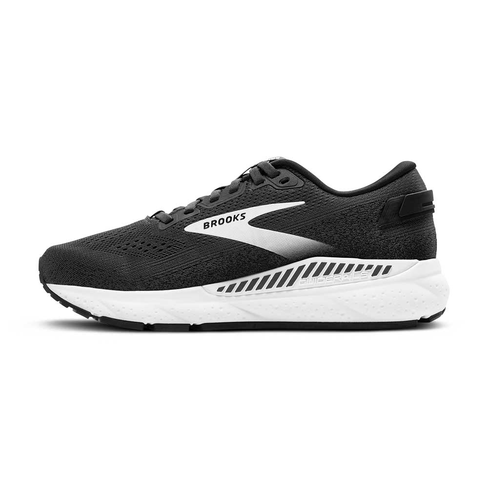 Women's Ariel GTS 24 Running Shoe - Ebony/Black/White - Wide (D) - Image 4