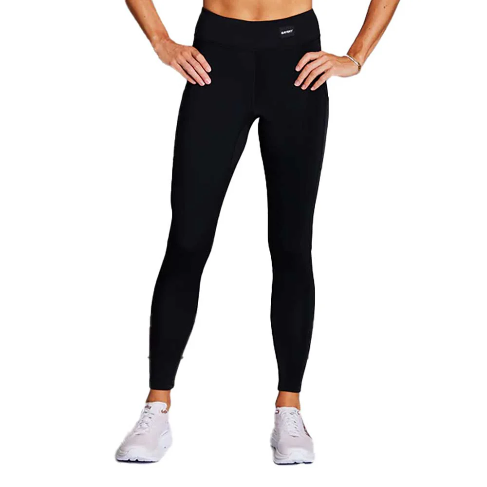 Women's Blaze+ Long Winter Tights - Black - Image 3