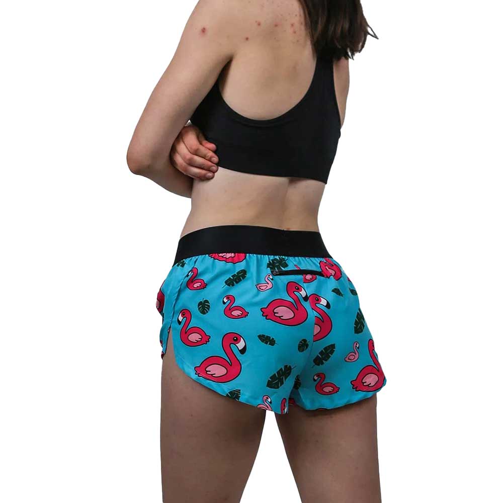 Women's Blue Flamingo 1.5" Short - Blue Flamingo - Image 4