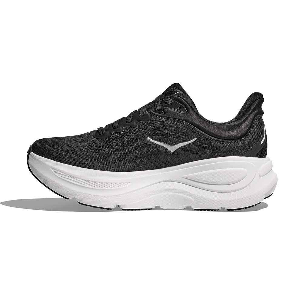 Women's Bondi 9 Running Shoe - Black/White - Regular (B) - Image 4