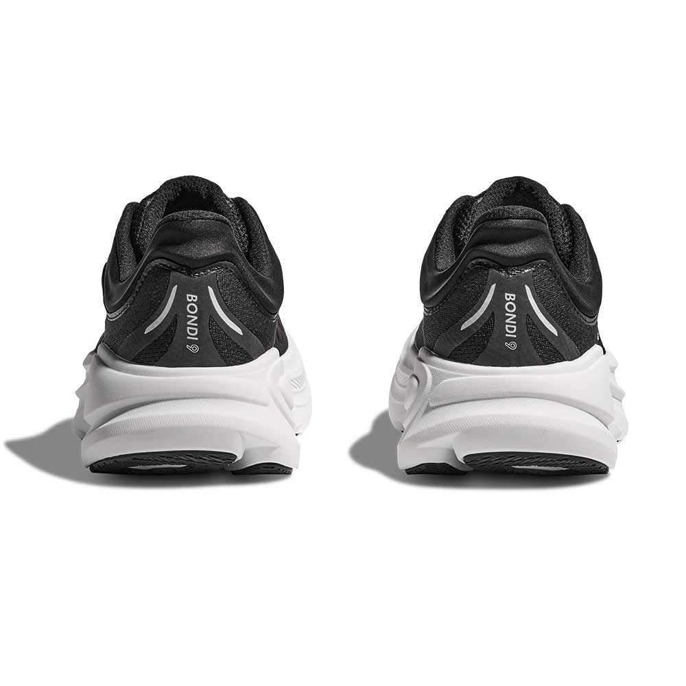 Women's Bondi 9 Running Shoe - Black/White - Regular (B) - Image 6