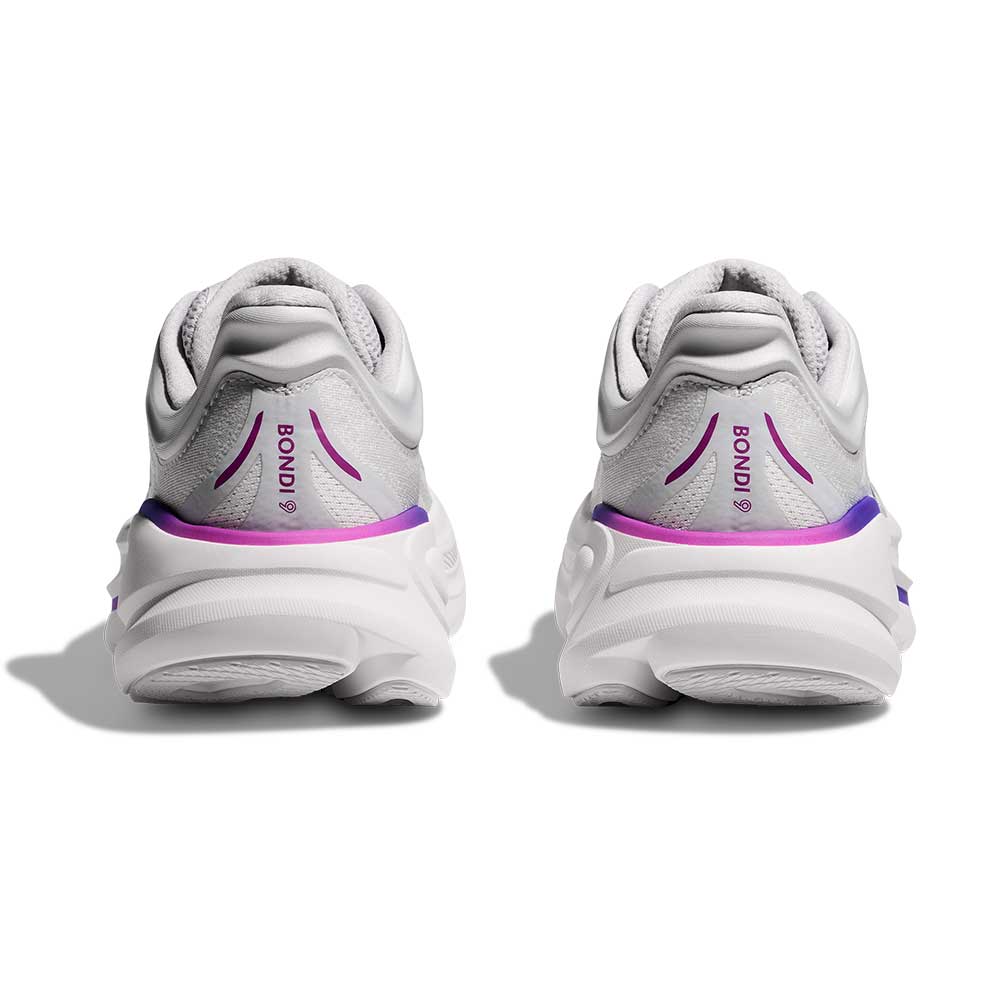 Women's Bondi 9 Running Shoe - Cosmic Grey/White - Regular (B) - Image 6