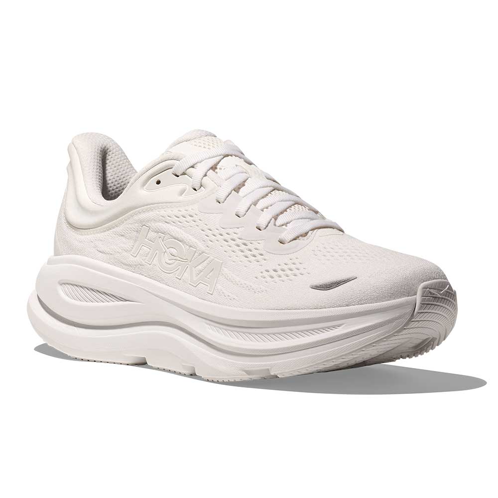 Women's Bondi 9 Running Shoe - White/White - Regular (B) - Image 2