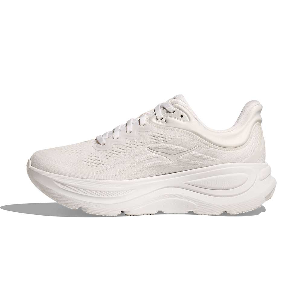 Women's Bondi 9 Running Shoe - White/White - Regular (B) - Image 3