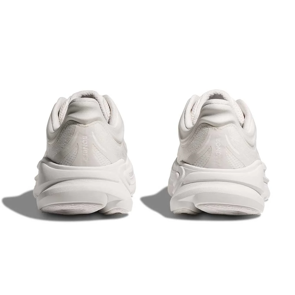 Women's Bondi 9 Running Shoe - White/White - Regular (B) - Image 7