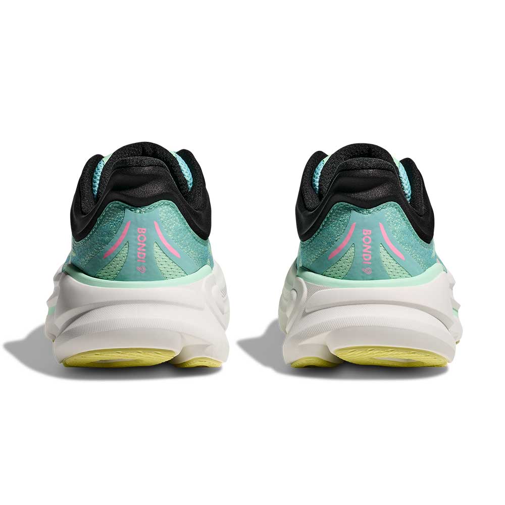 Women's Bondi 9 Running Shoe - Blue Spark/Mint Fluorite - Wide (D) - Image 6