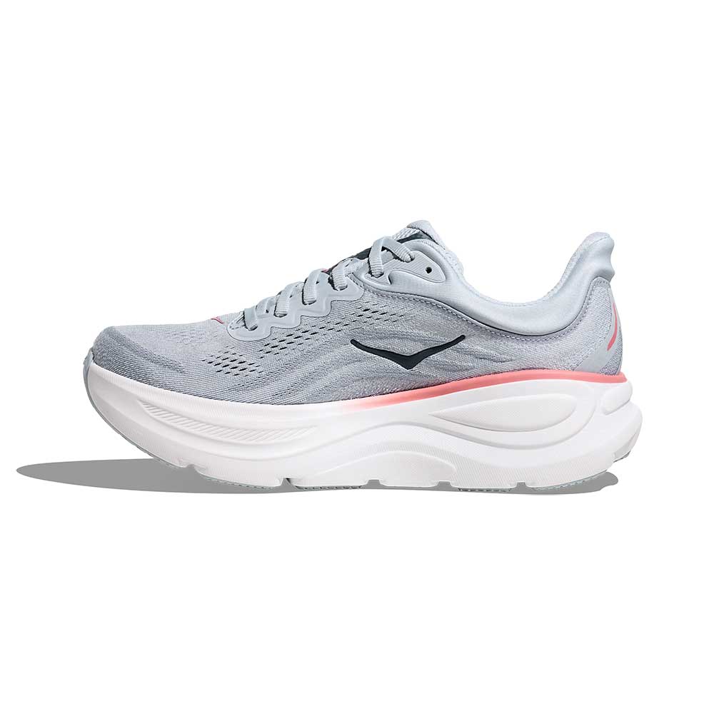 Women's Bondi 9 Running Shoe - Mineral Blue/Washed Blue - Wide (D) - Image 4