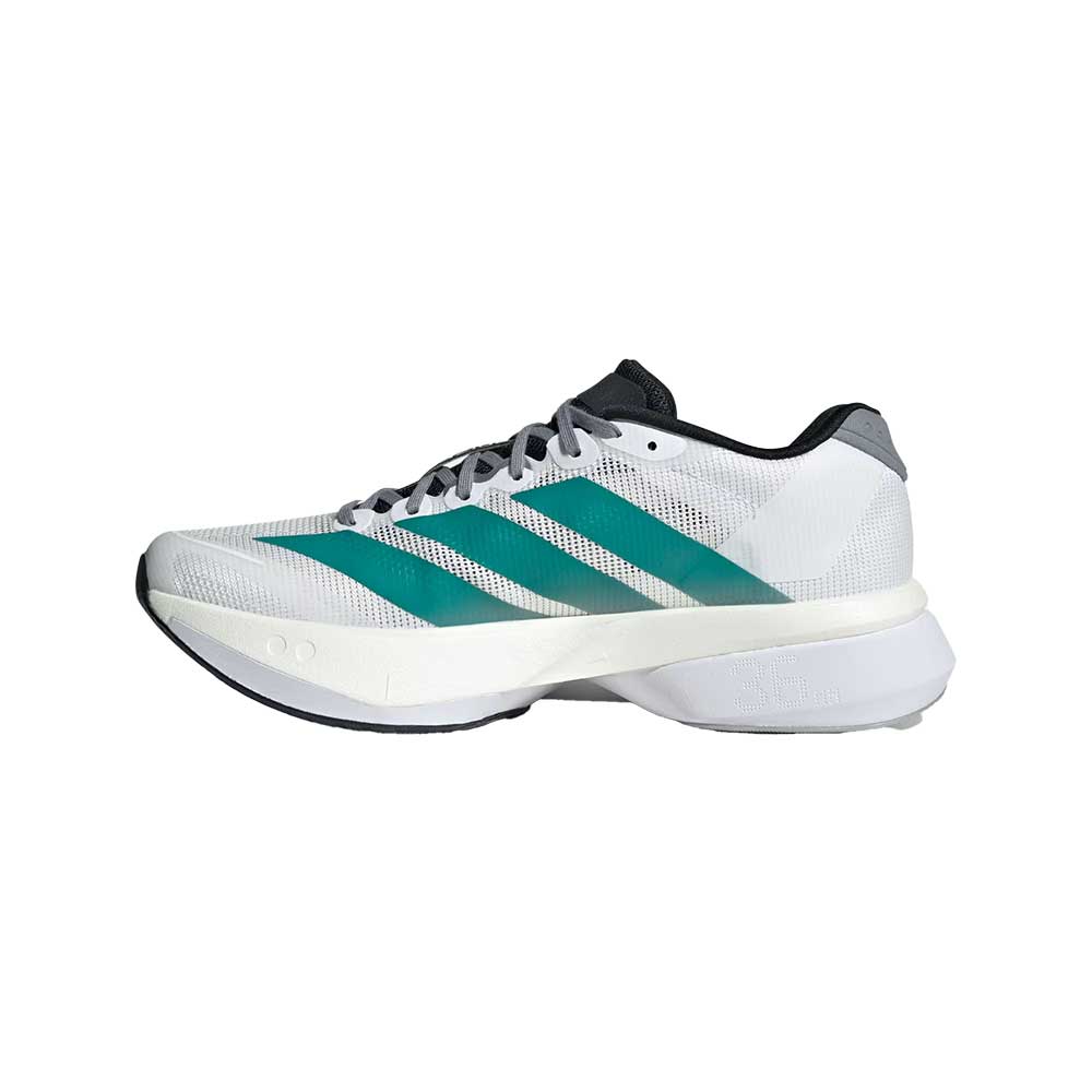 Women's Boston 13 Running Shoe - Cloud White/Pure Teal/Grey - Regular (B) - Image 4