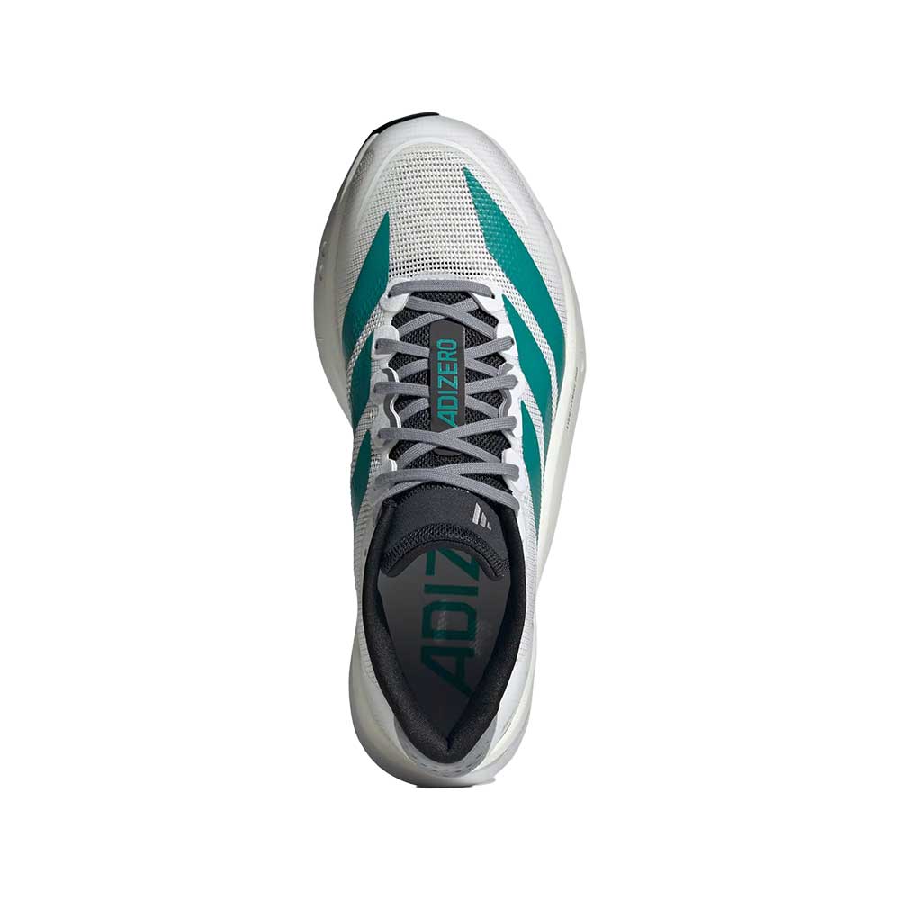 Women's Boston 13 Running Shoe - Cloud White/Pure Teal/Grey - Regular (B) - Image 6