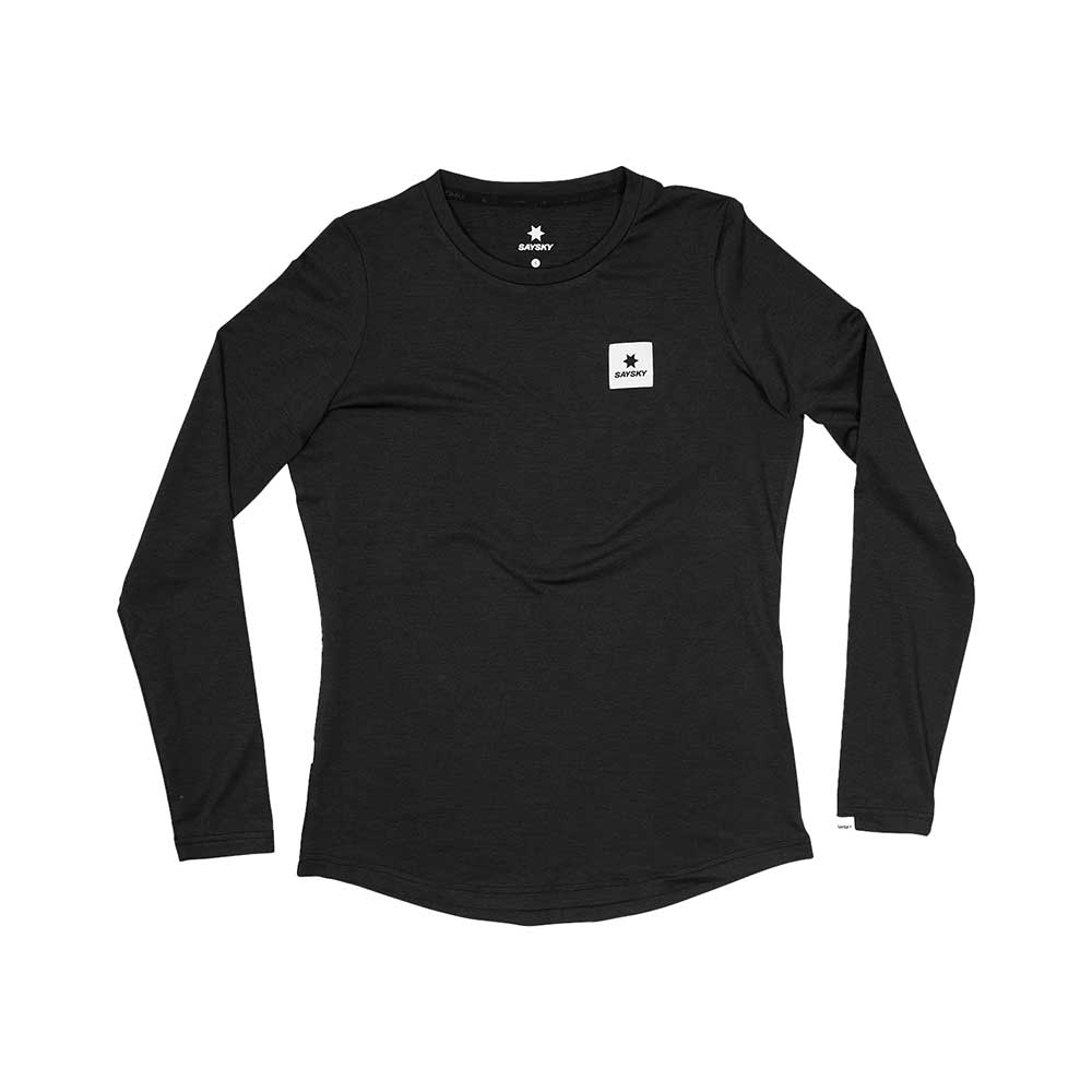 Women's Clean Pace Long Sleeve - Black