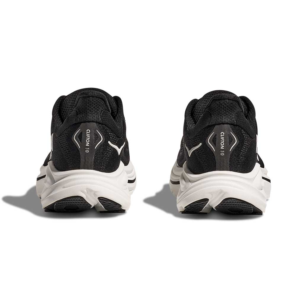 Women's Clifton 10 Running Shoe - Black/White - Regular (B) - Image 6