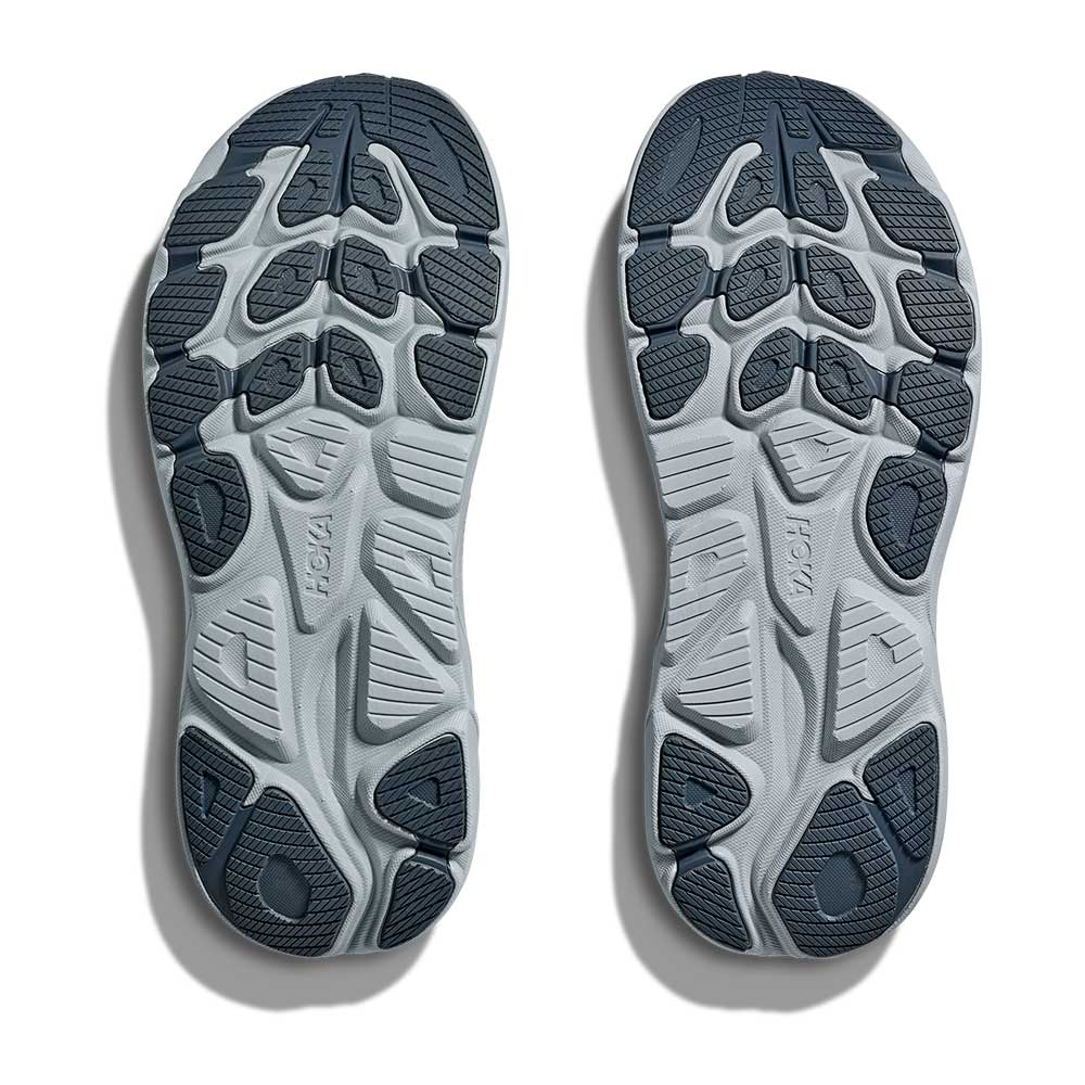 Women's Clifton 10 Running Shoe - Grout/Mineral Blue - Wide (D) - Image 7