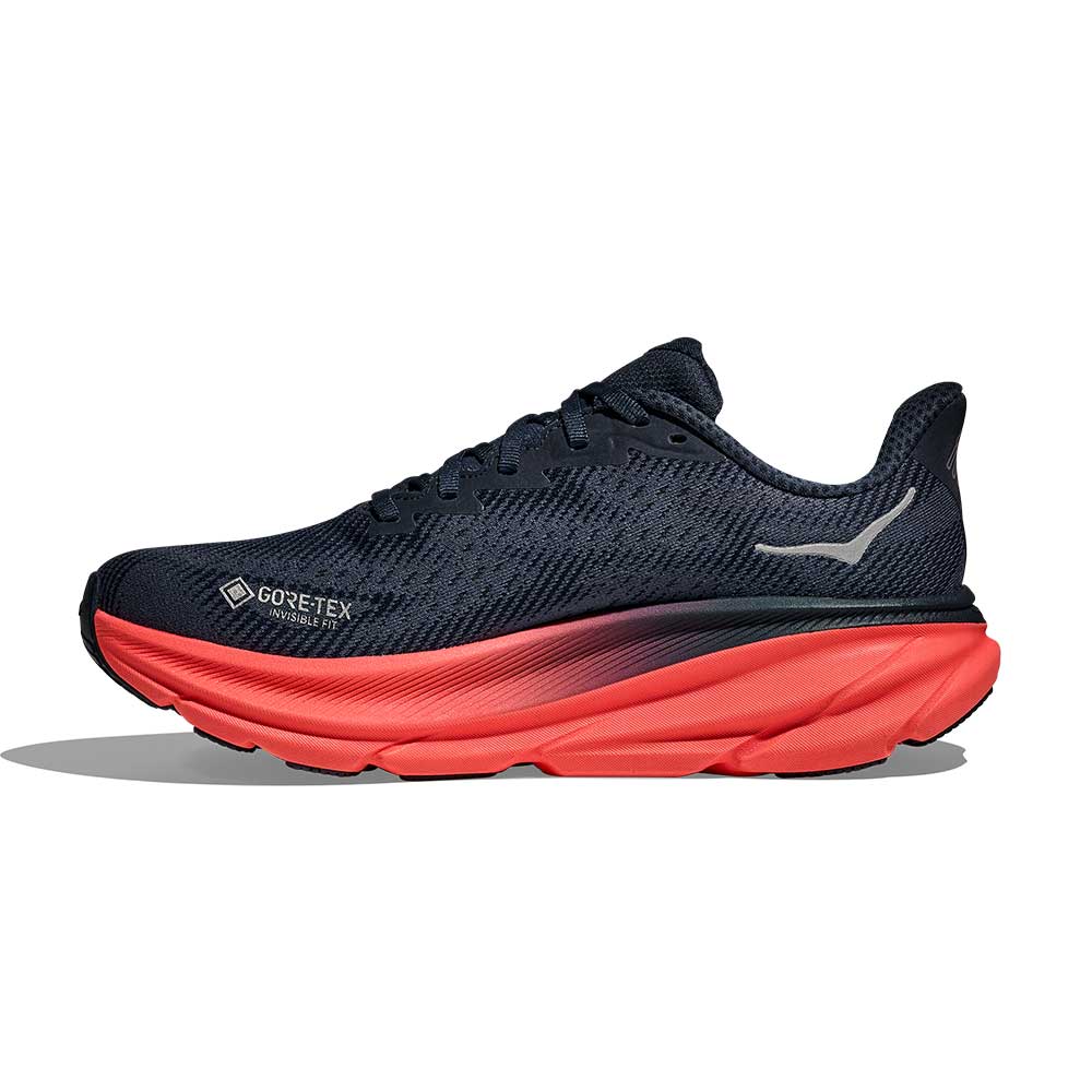 Women's Clifton 9 GTX Running Shoe - Varsity Navy/Nautical Dusk - Regular (B) - Image 3