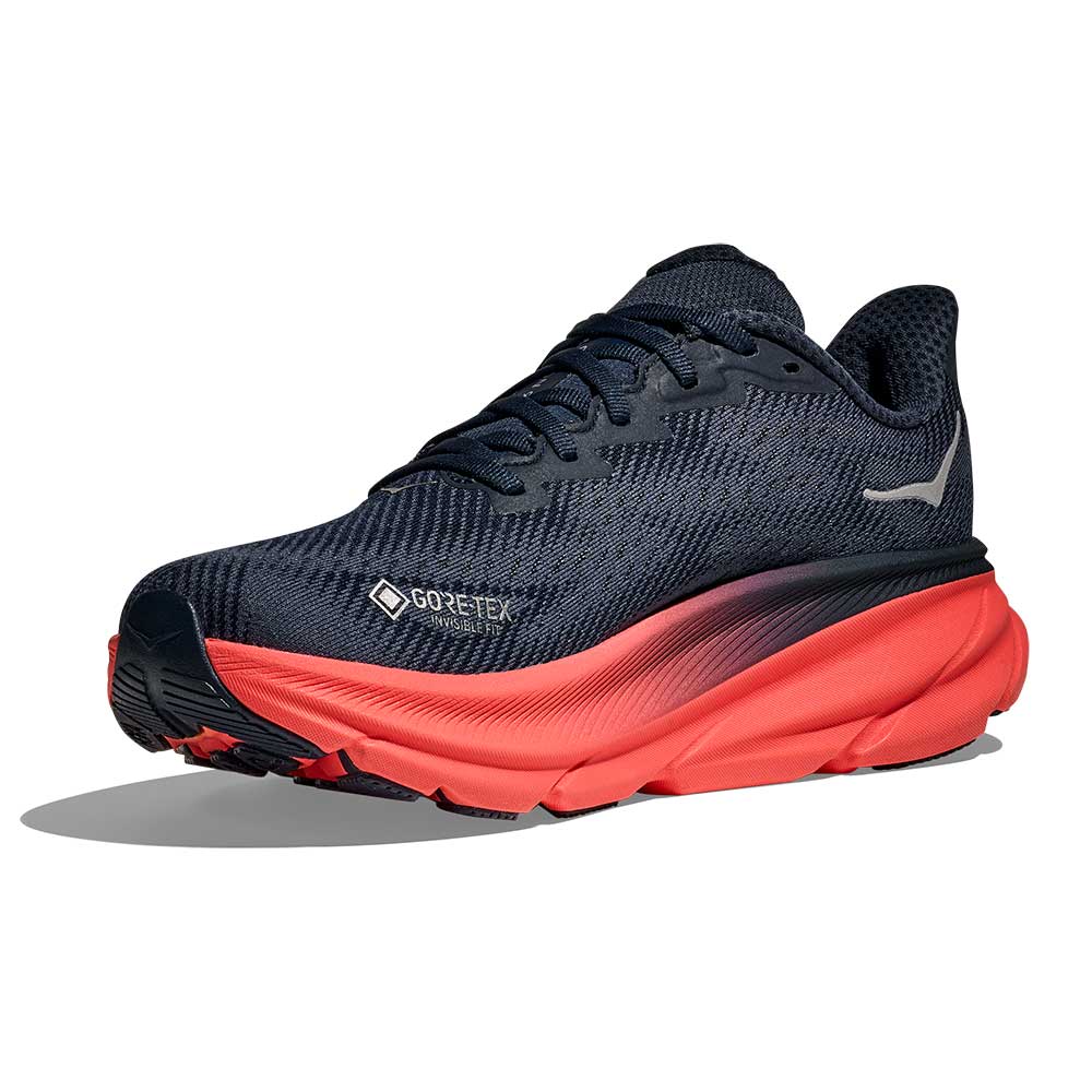 Women's Clifton 9 GTX Running Shoe - Varsity Navy/Nautical Dusk - Regular (B) - Image 4