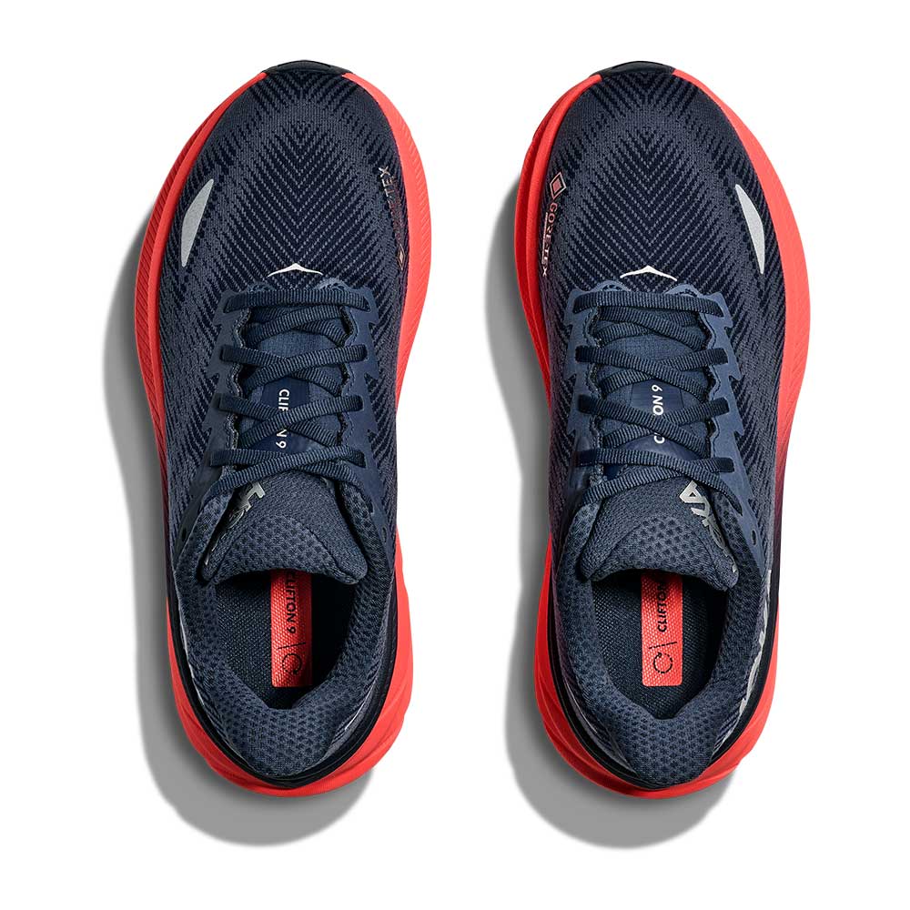 Women's Clifton 9 GTX Running Shoe - Varsity Navy/Nautical Dusk - Regular (B) - Image 6