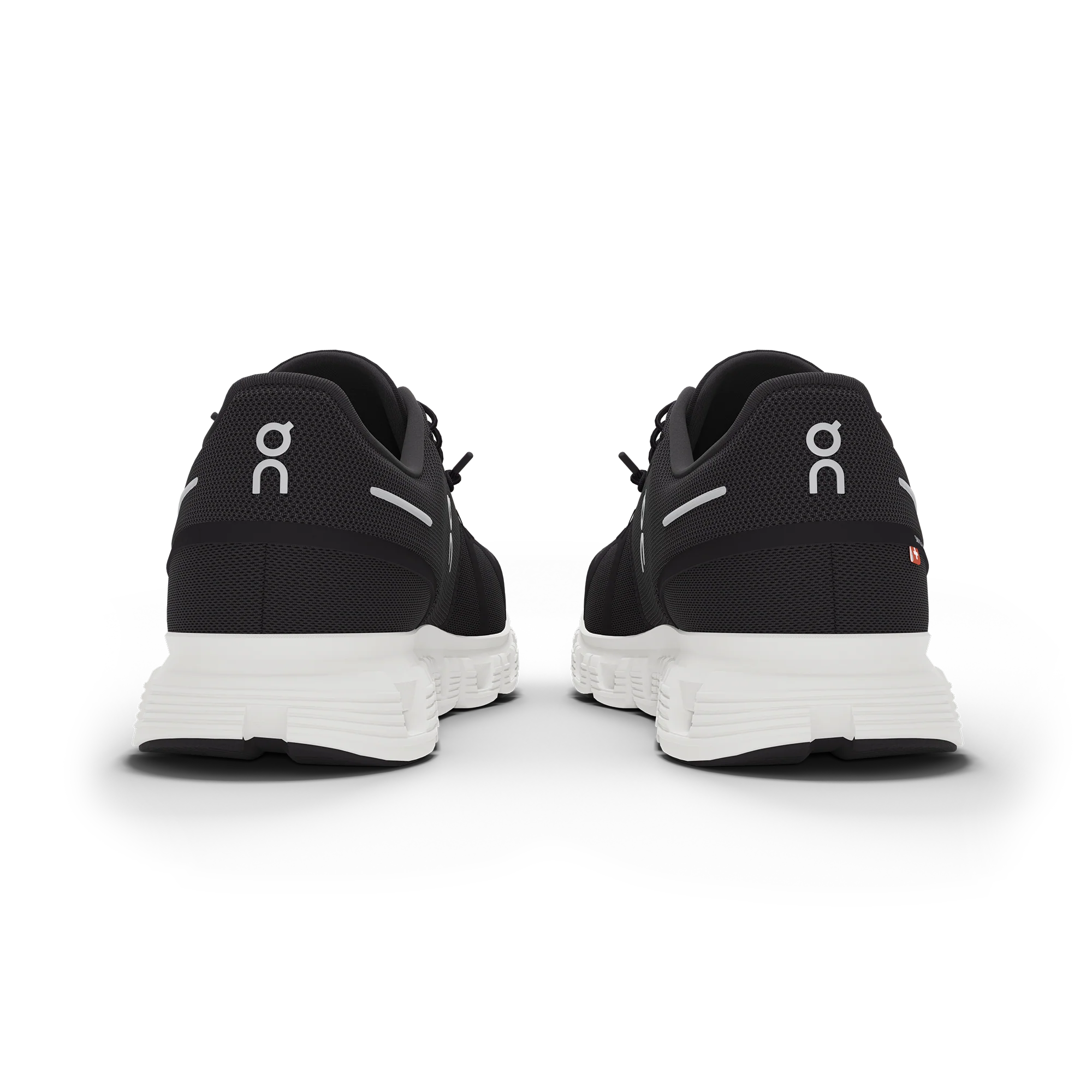 Women's Cloud 6 Running Shoe - Black/White - Regular (B) - Image 4