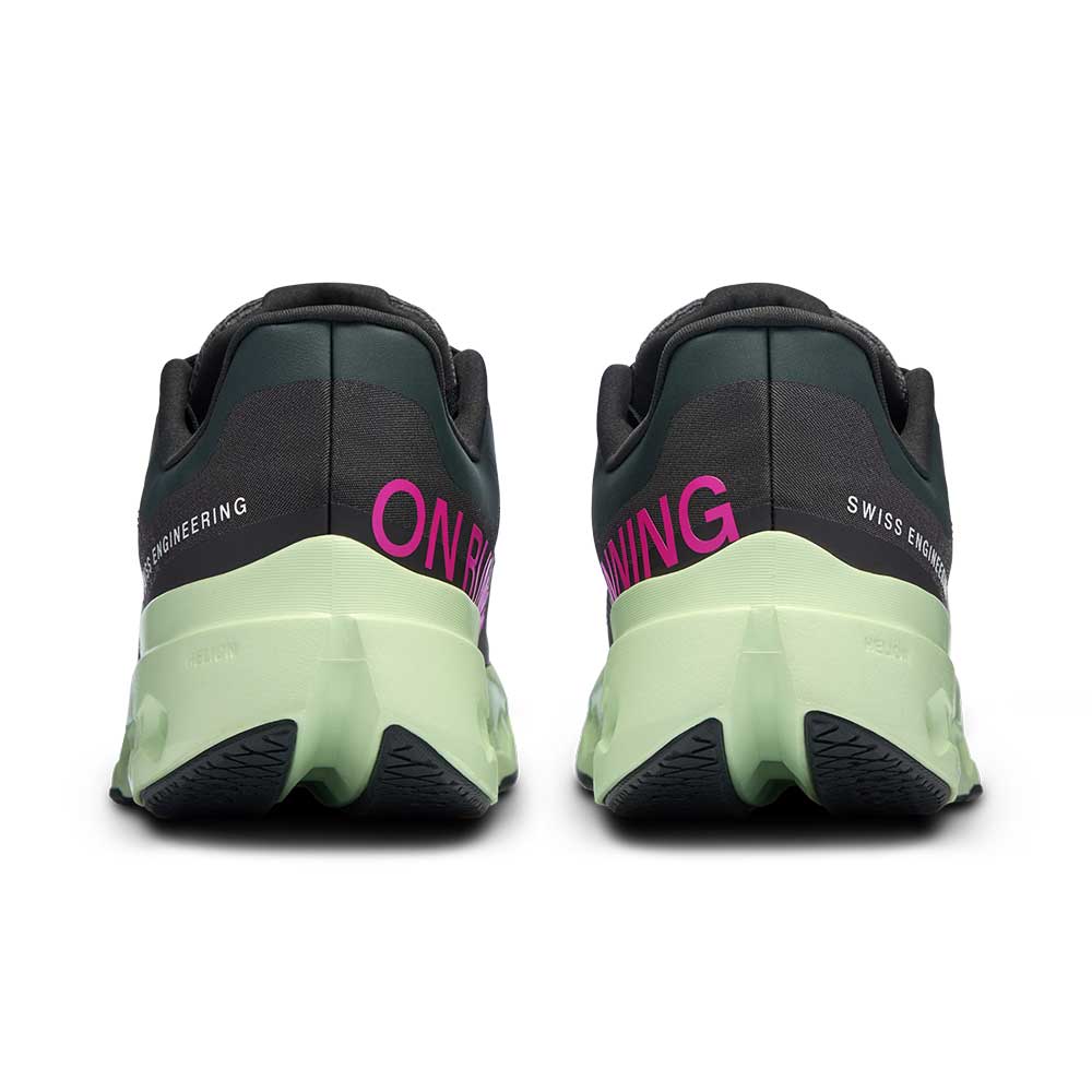 Women's Cloudsurfer Next Running Shoe - Black/Lima - Regular (B) - Image 4