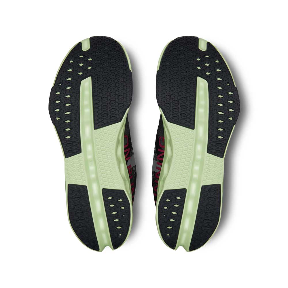 Women's Cloudsurfer Next Running Shoe - Black/Lima - Regular (B) - Image 5