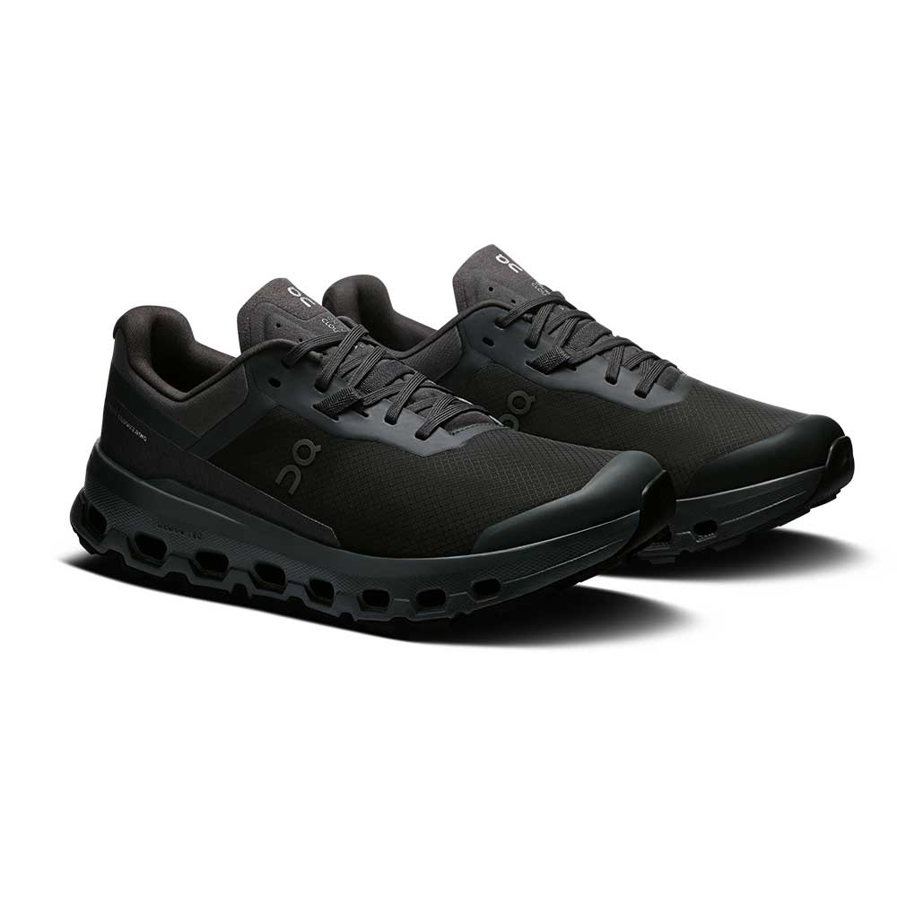 Women's Cloudvista 2 Trail Running Shoe - Black/Black - Regular (B) - Image 2