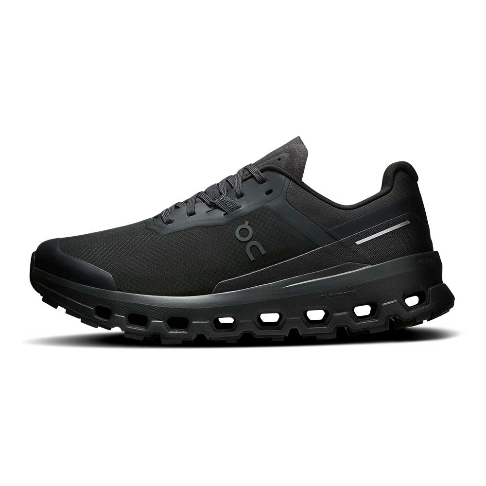 Women's Cloudvista 2 Trail Running Shoe - Black/Black - Regular (B) - Image 3