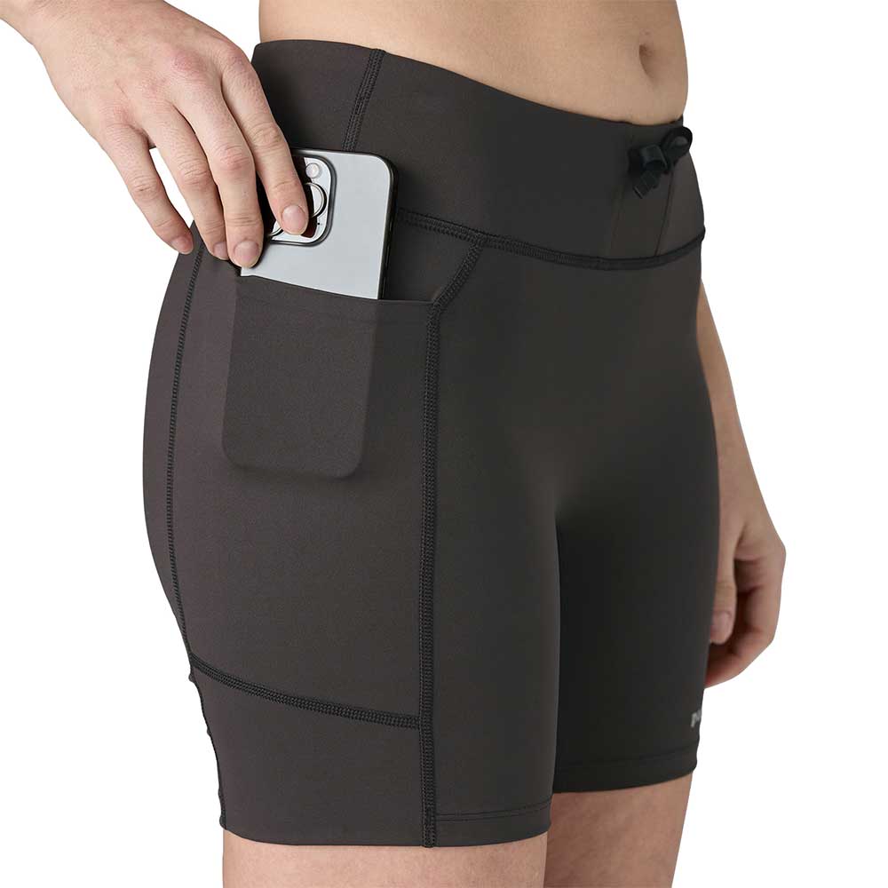 Women's Endless Run 6" Short - Black - Image 3