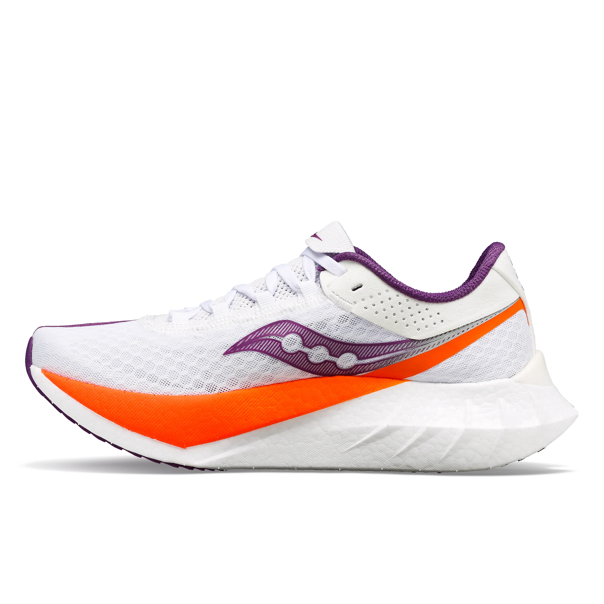 Women's Endorphin Pro 4 Running Shoe - White/Violet - Regular (B) - Image 3