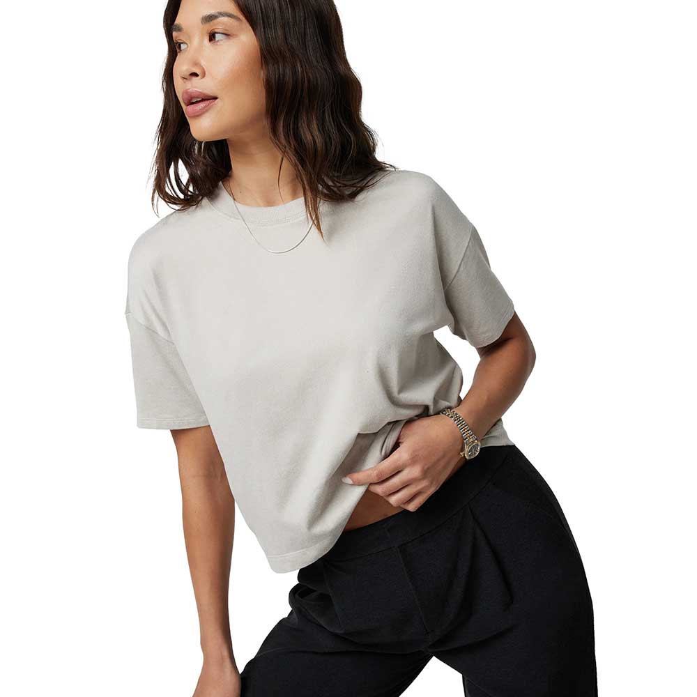 Women's Energy Tee - Ecru Heather - Image 4