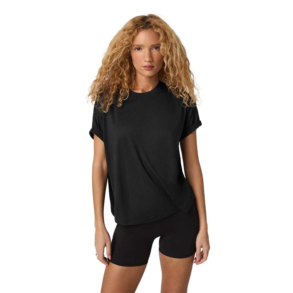 Women's Energy Tee Long - Black Heather - Image 3