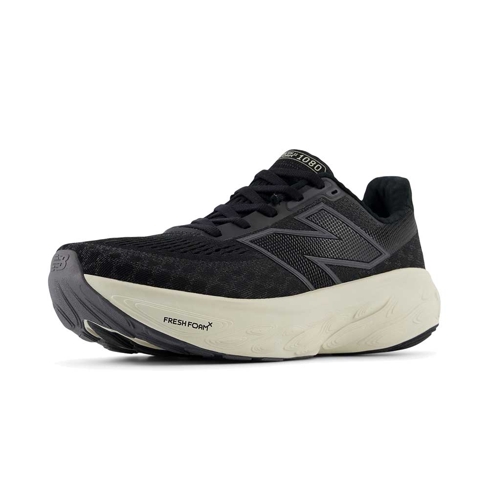 Women's Fresh Foam X 1080 v14 Running Shoe - Black/Phantom - Wide (D) - Image 5