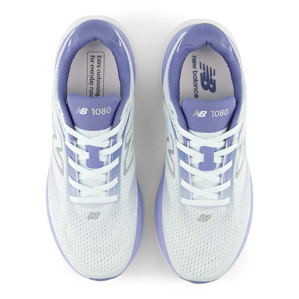Women's 1080v15 Running Shoe - Glint Blue/Silver Metallic/Fairweather Blue - Regular (B) - Image 6