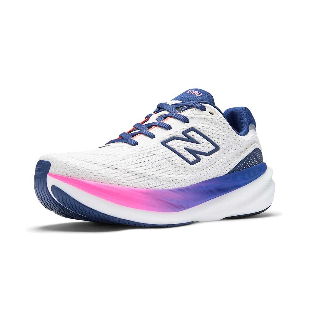 Women's 1080v15 Running Shoe - Sea Salt/Blue Oyster - Regular (B) - Image 4