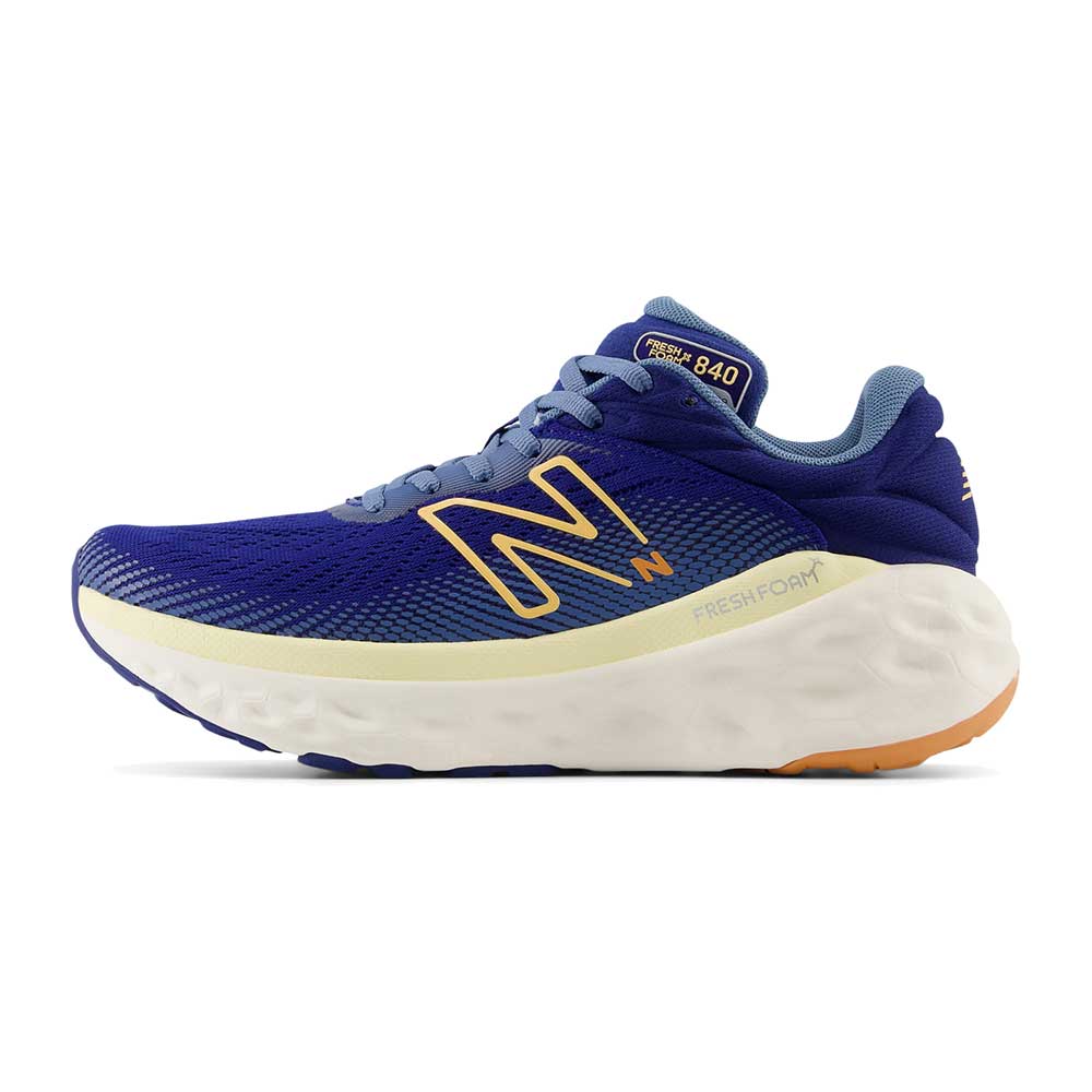 Women's Fresh Foam X 840v1 Running Shoe - Inkwell/Heron Blue - Extra Wide (2E) - Image 4