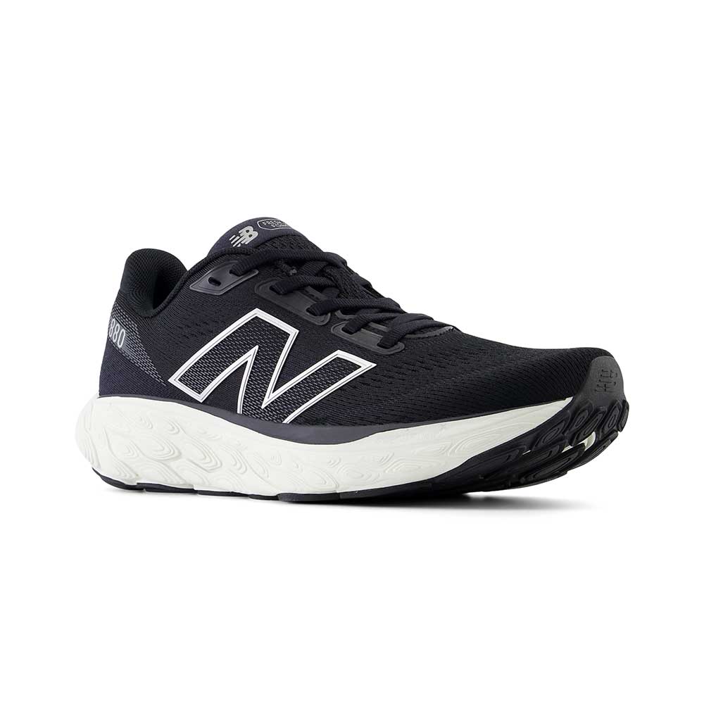 Women's Fresh Foam X 880v14 Running Shoe - Black/Sea Salt - Wide (D) - Image 2