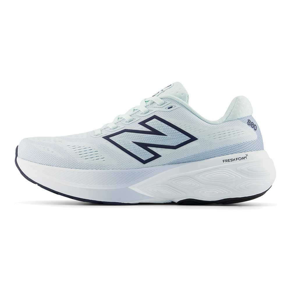 Women's Fresh Foam X 880v15 Running Shoe - Glint Blue/NB Navy - Regular (B) - Image 4
