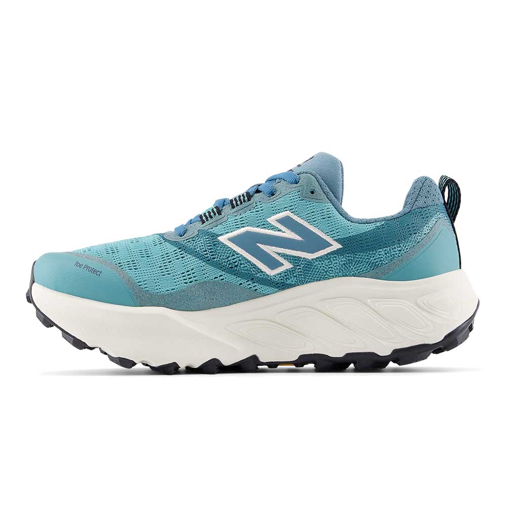 Women's Fresh Foam X Hierro v9 Trail Running Shoe - Faded Teal/Linen - Regular (B) - Image 4