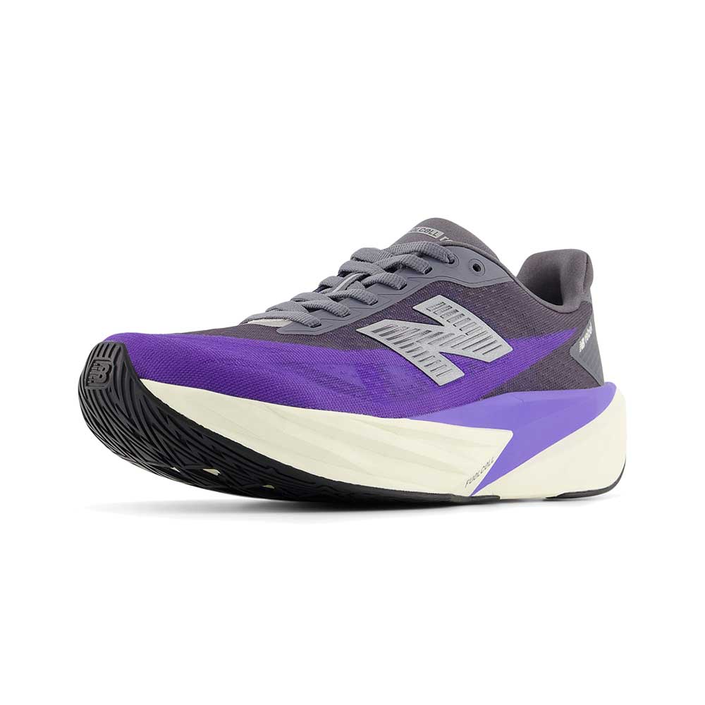 Women's FuelCell Rebel v5 Running Shoe - Electric Indigo/Truffle Salt/Silver Metallic - Regular (B) - Image 5