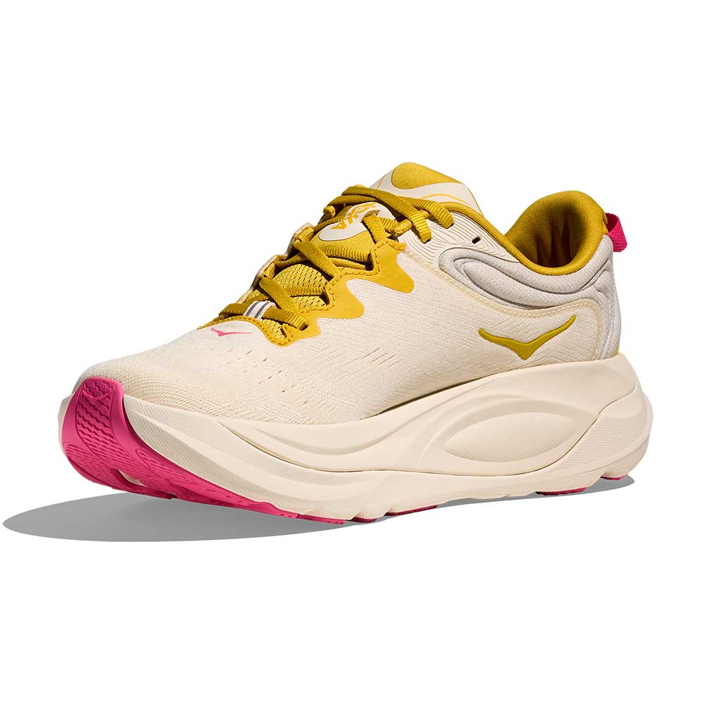 Women's Gaviota 6 Running Shoe - Birch/Yellow Gold - Regular (B) - Image 4