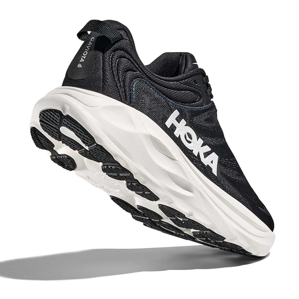 Women's Gaviota 6 Running Shoe - Black/White - Regular (B) - Image 8